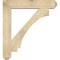Ekena Millwork Imperial Craftsman Rough Sawn Bracket w/ Offset Brace, Douglas Fir, 8"W x 40"D x 44"H BKT0806X40X44IMP04RDF - alternate 4